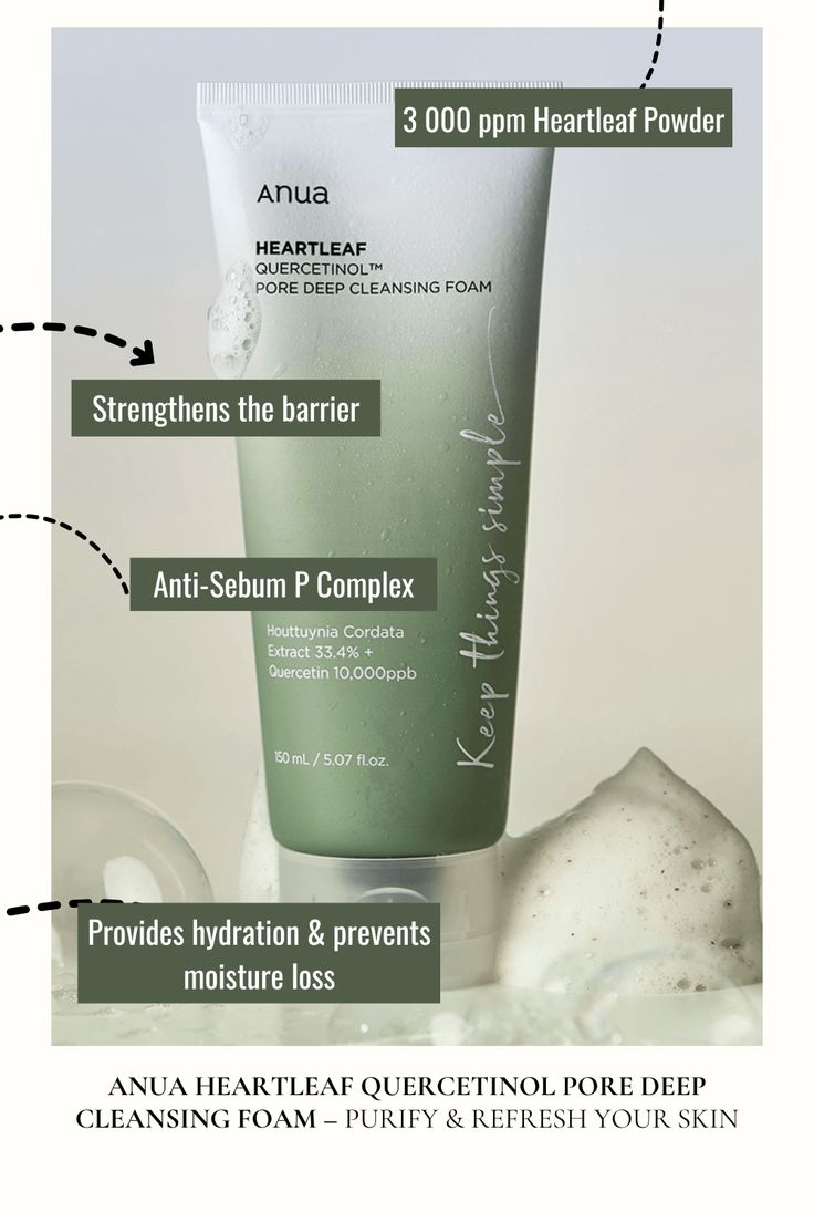 Pore Reset Cleanser (Anua Quercetinol Pore Cleanser)